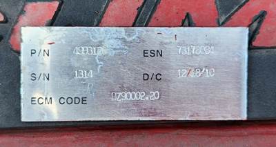 Cummins ISB Engine Control Module (ECM) for a 2011 Freightliner M Line Walk-In Van