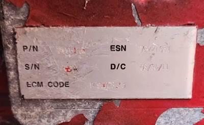 Cummins ISB Engine Control Module (ECM) for a 2012 Freightliner B2