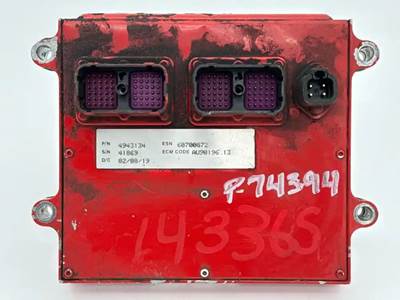 Cummins ISB Engine Control Module (ECM) for a 2008 Freightliner MT55 Chassis