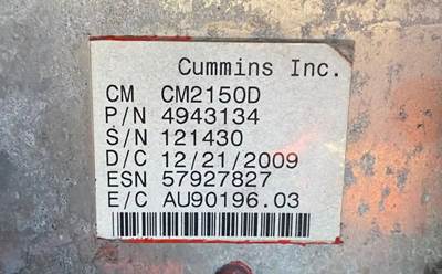 Cummins ISB 6.7L Engine Control Module (ECM) for a 2011 Freightliner B2