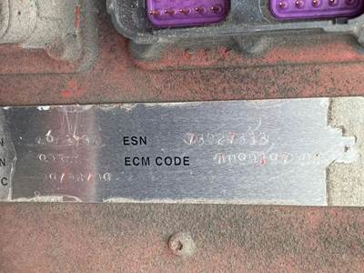 Cummins ISB 6.7L Engine Control Module (ECM) for a 2010 Freightliner M Line Walk-In Van