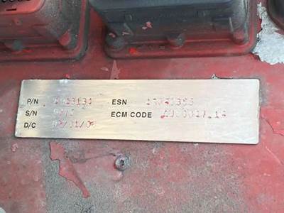 Cummins ISB 6.7L Engine Control Module (ECM) for a 2008 Freightliner MT55 Chassis