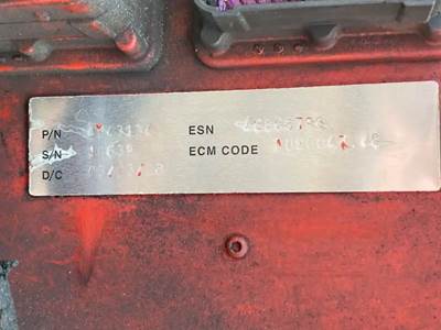Cummins ISB 6.7L Engine Control Module (ECM) for a 2008 Freightliner MT55 Chassis