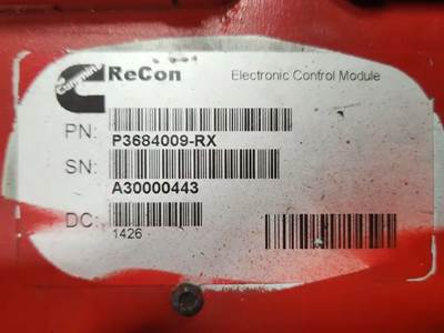 Cummins ISX Engine Control Module (ECM)