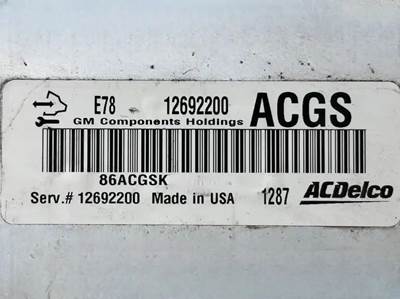 GM/Chev (HD) 6.0L Engine Control Module (ECM)