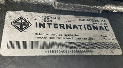 International DT466 Engine Control Module (ECM) for a 2009 Ic Corporation PB105