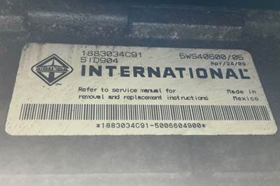 International DT466 Engine Control Module (ECM) for a 2010 Ic Corporation PB305