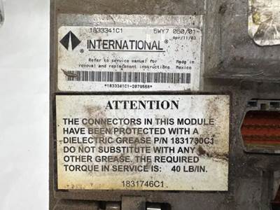 International DT466 Engine Control Module (ECM) for a 2004 ...