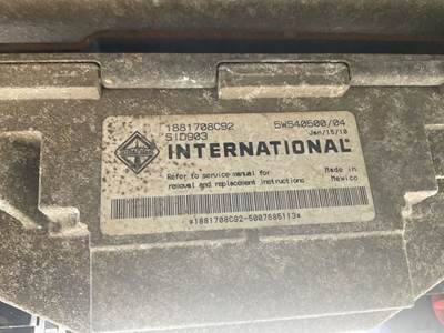 International MaxxForce 7 Engine Control Module (ECM)