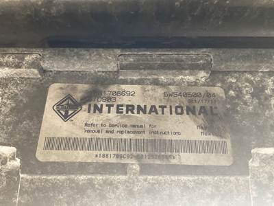 International MaxxForce 7 Engine Control Module (ECM) for a 2010 Workhorse Custom Chassis W62