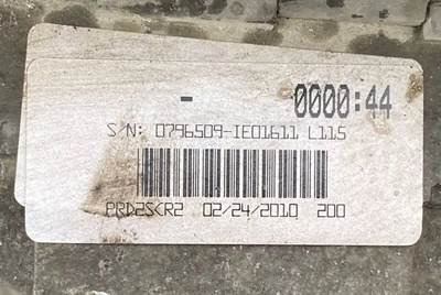 International MaxxForce 7 Engine Control Module (ECM) for a 2010 Workhorse Custom Chassis W62