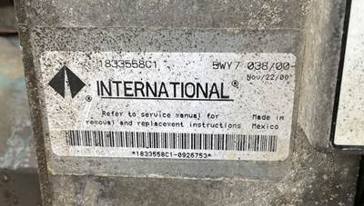 International T444 Engine Control Module (ECM) for a 2001 International 1652