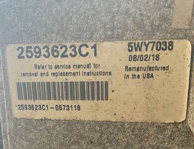 International T444 Engine Control Module (ECM) for a 2001 International 1652