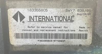 International T444 Engine Control Module (ECM) for a 2001 International 1652