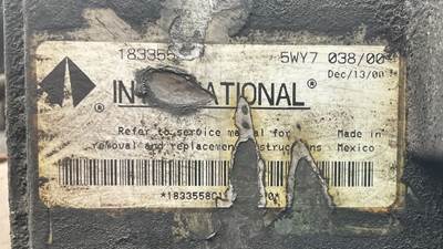 International T444 Engine Control Module (ECM) for a 2001 International 1652