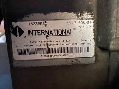 International T444 Engine Control Module (ECM) for a 2001 International 1652
