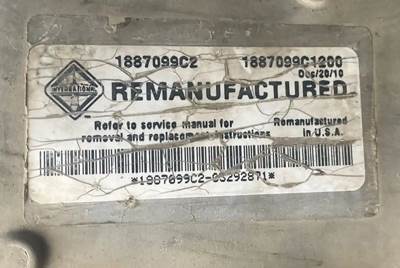International VT365 Engine Control Module (ECM) for a 2007 Ic Corporation 1652-SC