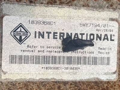 International VT365 Engine Control Module (ECM)