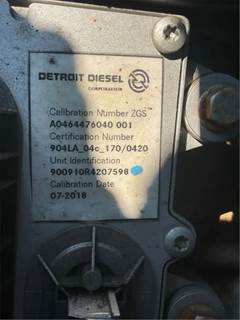 Mercedes-Benz MBE 900 Engine Control Module (ECM) for a 2007 Freightliner MT45 Chassis