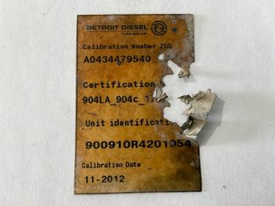 Mercedes-Benz OM904LA Engine Control Module (ECM)