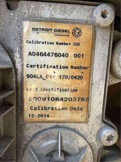 Mercedes-Benz OM904LA Engine Control Module (ECM) for a 2005 Freightliner MT45 Chassis
