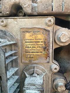 Mercedes-Benz OM904LA Engine Control Module (ECM) for a 2005 Freightliner MT45 Chassis