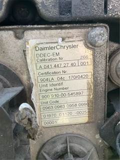 Mercedes-Benz OM904LA Engine Control Module (ECM) for a 2006 Freightliner MT55 Chassis