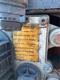 Mercedes-Benz OM904LA Engine Control Module (ECM) for a 2006 Freightliner MT45 Chassis