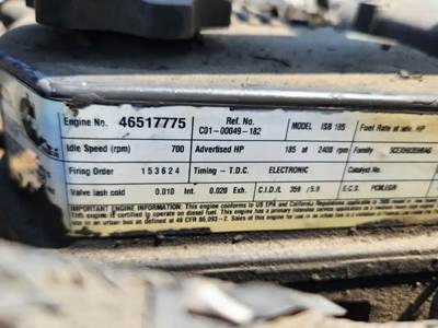 Cummins ISB 5.9L Engine Core