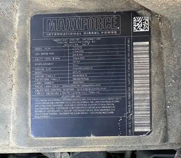 International MaxxForce 13 Engine Core for a 2010 International 8600