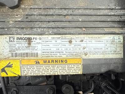 Paccar PX-9 Engine Core