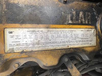 Caterpillar 3126 Engine for a 2004 Freightliner M2 106