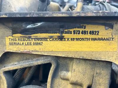 Caterpillar C13 Engine for a 2008 Mci D4500