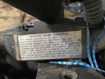 Cummins B5.9 Engine - 175 HP, ARR/CPL 1816