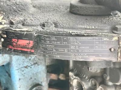 Cummins B5.9 Engine for a 1997 Freightliner MT45 Chassis