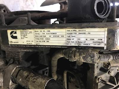 Cummins ISB Engine for a 2001 Freightliner MT55 Chassis