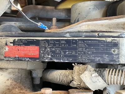 Cummins ISB Engine for a 1999 Ford F800