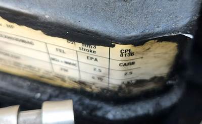 Cummins ISB Engine for a 2006 Freightliner MT45 Chassis