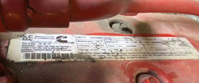 Cummins ISB 6.7L Engine for a 2020 International MV607