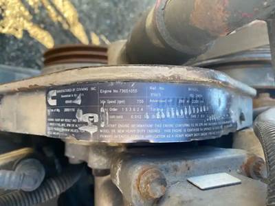 Cummins ISL Engine - 280 HP, ARR/CPL 0915