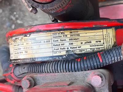 Cummins ISL Engine for a 2011 New Flyer Xcelsior