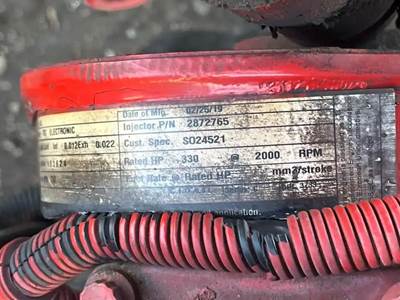 Cummins ISL Engine for a 2011 New Flyer Xcelsior