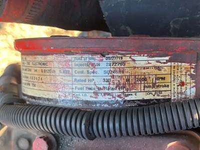 Cummins ISL Engine for a 2011 New Flyer Xcelsior