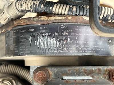 Cummins ISL Engine for a 2011 New Flyer Xcelsior