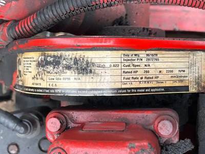 Cummins ISL Engine for a 2011 New Flyer Xcelsior