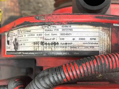 Cummins ISL Engine for a 2012 New Flyer Xcelsior