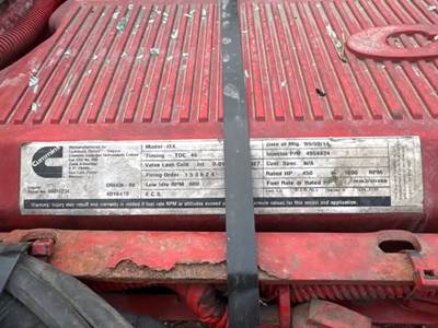 Cummins ISX Engine for a 2009 Volvo VNL