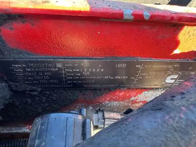 Cummins ISX12 G Engine for a 2017 Kenworth T680