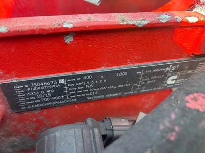 Cummins X11.9G Engine for a 2016 Kenworth T680