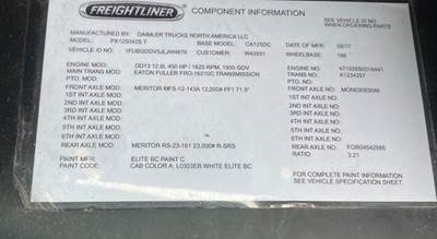 Detroit DD13 Engine for a 2018 Freightliner Cascadia 125